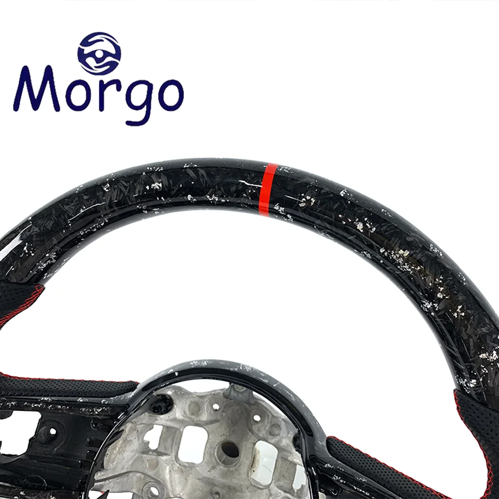 Cars Accessories Custom Forged Carbon Fiber Car Steering Wheel for Jeep  Wrangler 392 JK 2018+ Rubicon Sahara Off-road Upgrade