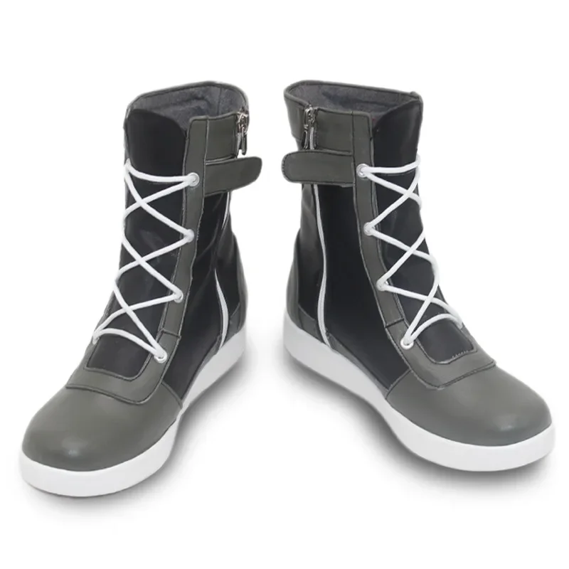 Ichinose Shiki TOUGEN ANKI Cosplay Shoes PU Leather Boots Halloween Cosplay Ichinose Shiki Prop Custom Made Shoes