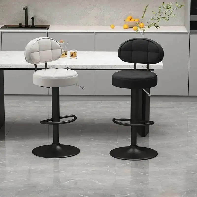 Cadeira Europeia Impermeável para Cozinha, Estilo Reclinável, para Escritório, Área Externa, Bar, Banheiro, Café, Banqueta Industrial, Móveis para Jogos