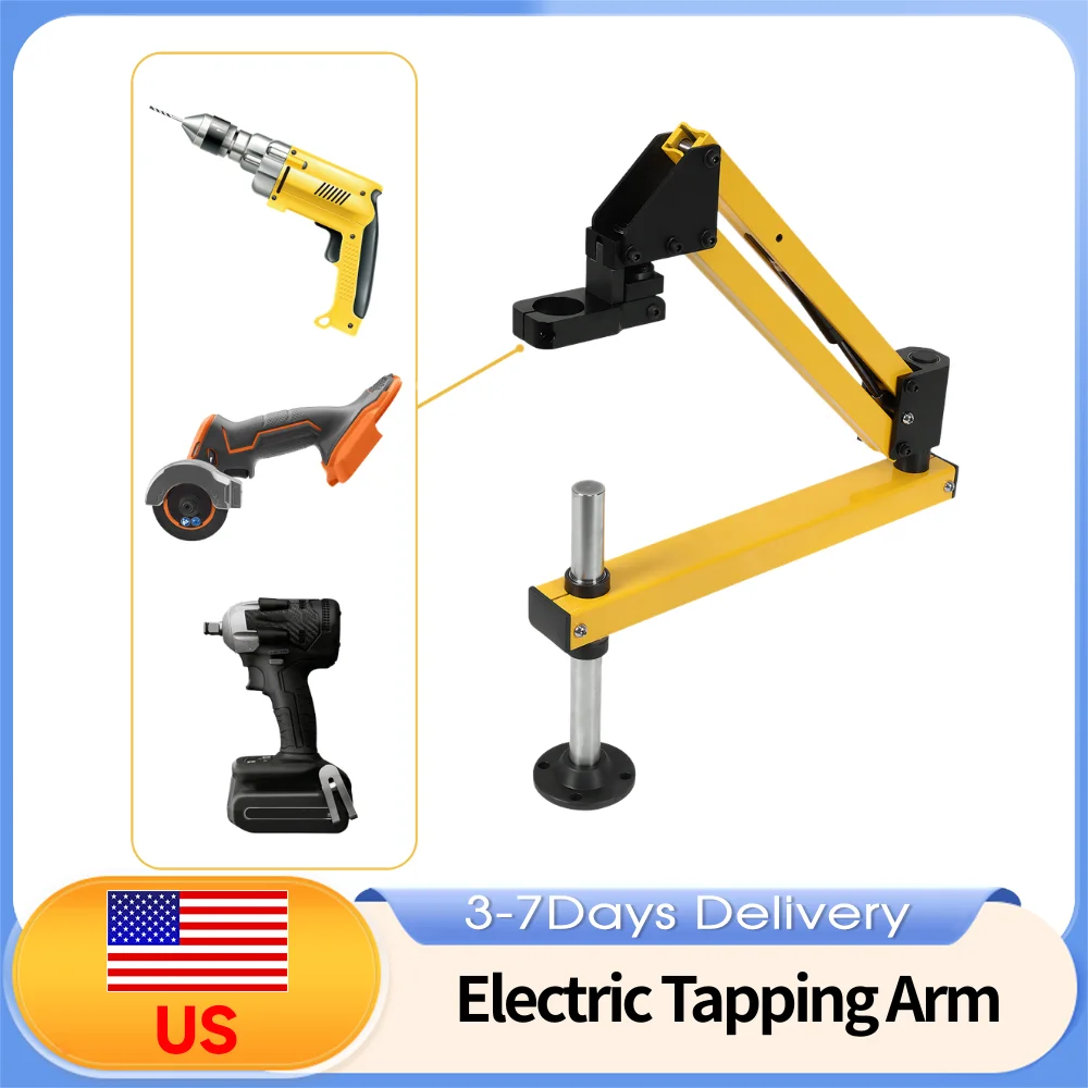 

Мини-консольный электрический пневматический нарезной станок с гибким кронштейном из алюминиевого сплава, универсальный, устойчивый, для мастерских работ