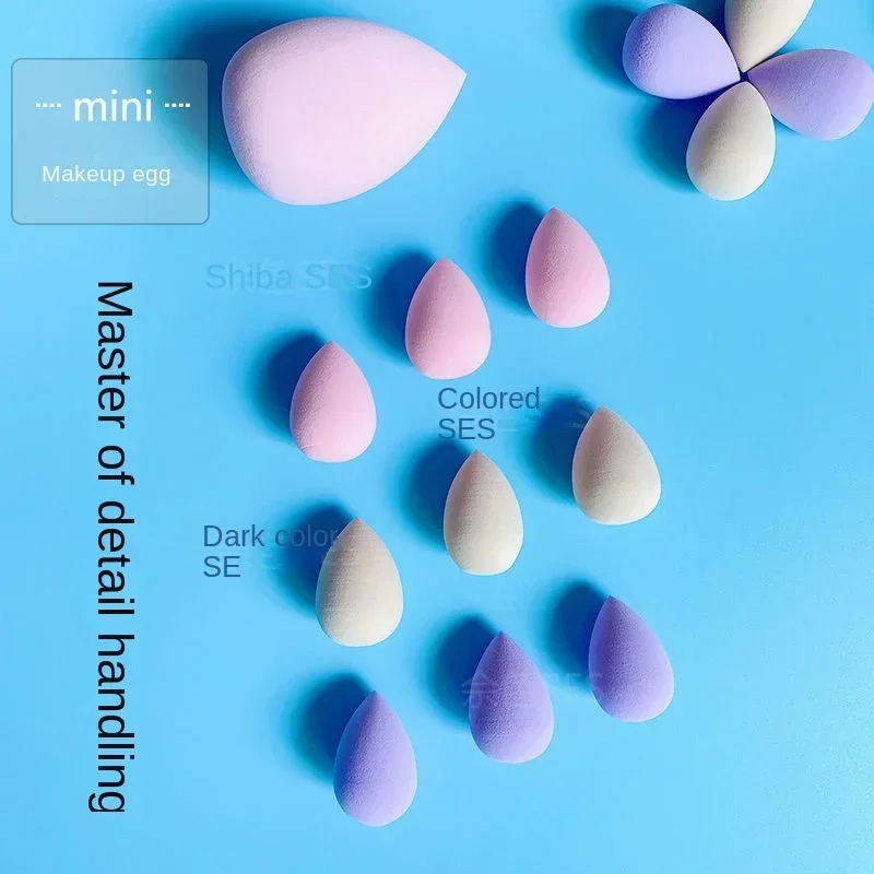 10Pcs Foundation Makeup Sponge Set Cosmetic Puff Cream Concealer Powder Dry and Wet Make Up Blender Women Make Up Accessories