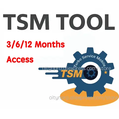 TSM-TOOL New,Renew TSM TOOL Pro 3, 6, 12 Months Access 1 Day for FRP IMEI KG MDM Repair