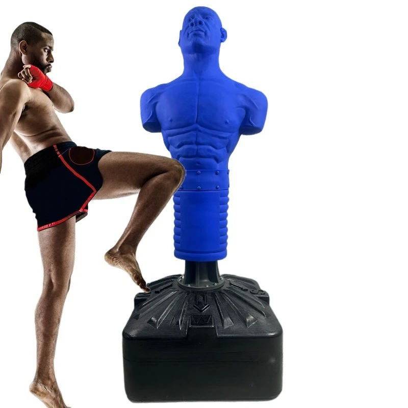 كيس رمل عمودي Sanda منزلي موسع بهلوان جريء للتدريب على الملاكمة فنون الدفاع عن النفس