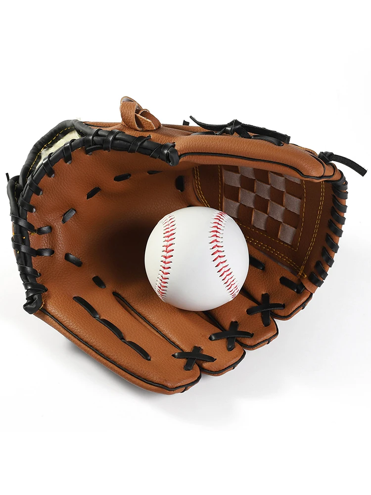 

Outdoor Sport Baseball Glove Softball Practice Equipment Size 9.5/10.5/11.5/12.5 Left Hand For Kids/Adults Man Woman Training