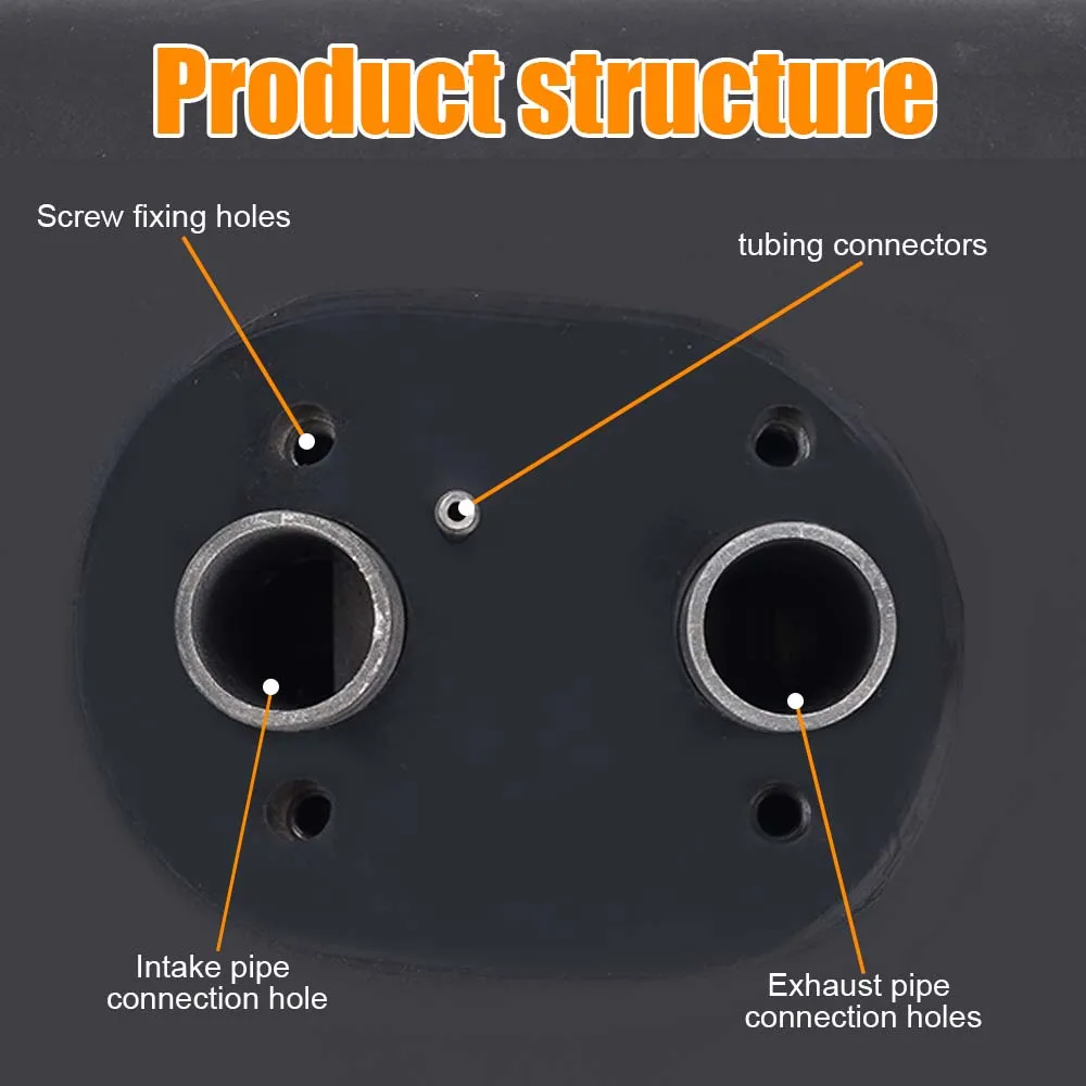 

Universal Mounting Rubber Pad For Parking Heaters 12V/24V 2-8KW Anti-leakage Shock-absorbing And Noise-reducing Accessories
