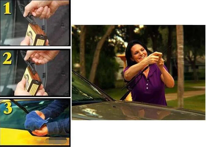 CHIZIYO Wiper Wizard Car Windshield Wiper Blade Restorer Vehicle Windshield Wiper Renovation Repair Tool