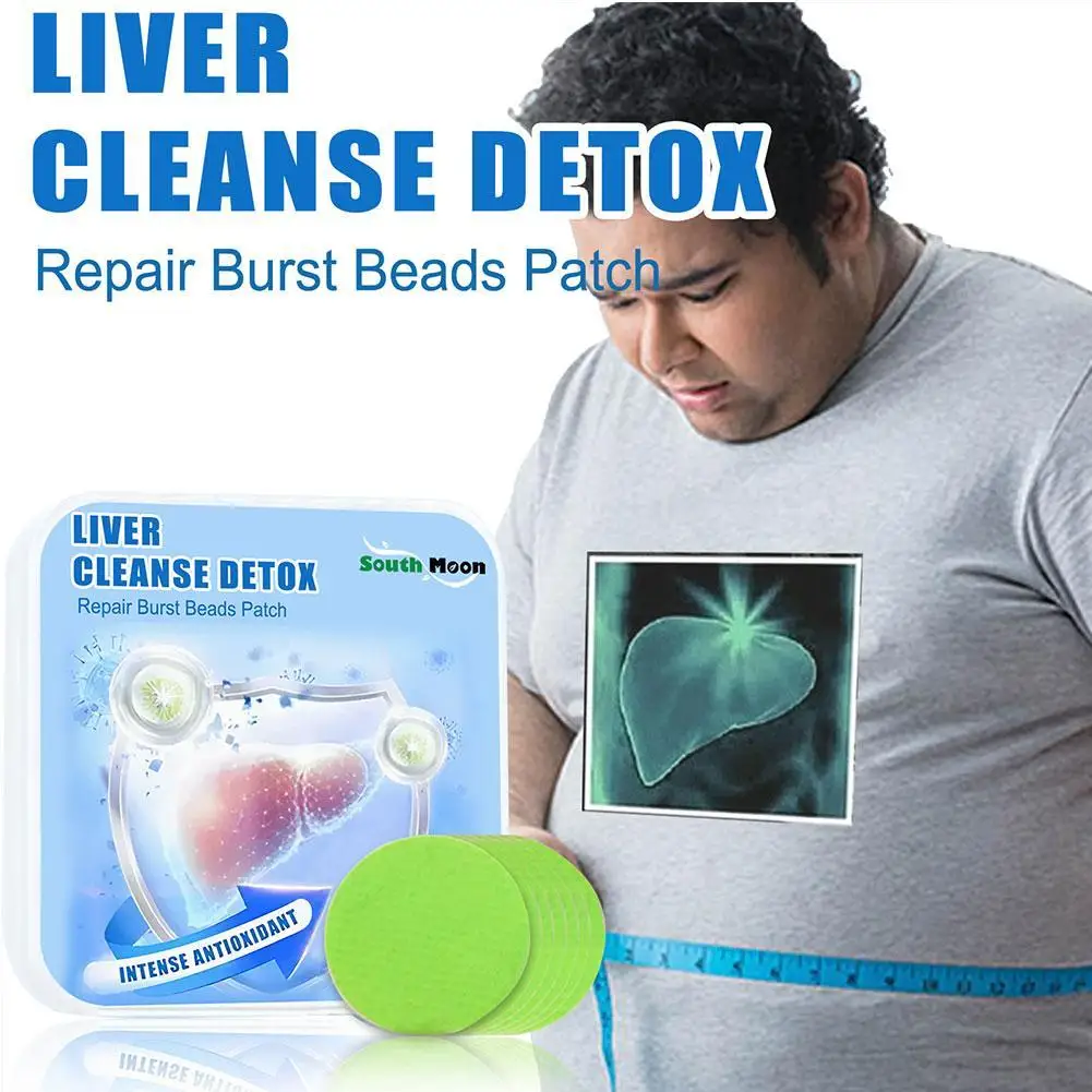 Cleaning Patch 7pcs Patch In One Box Strong Antioxidant Detox And Patch Liver Repair Cleansing Repair Microcapsule Patch