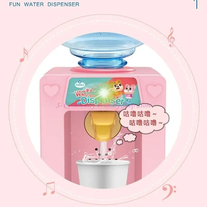 85AE MINI เครื่องดื่มตู้น้ำของเล่นห้องครัวสำหรับเล่นของเล่นสำหรับของเล่นเด็กเกม