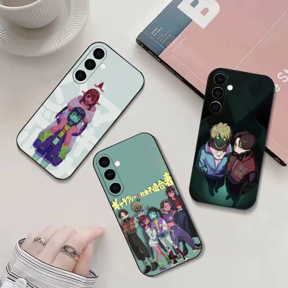 Anime M-Milky S-Subway Phone Case For Samsung GalaxyA13,21s,22,31,32,52,53,71,72,73,Soft Black Cover