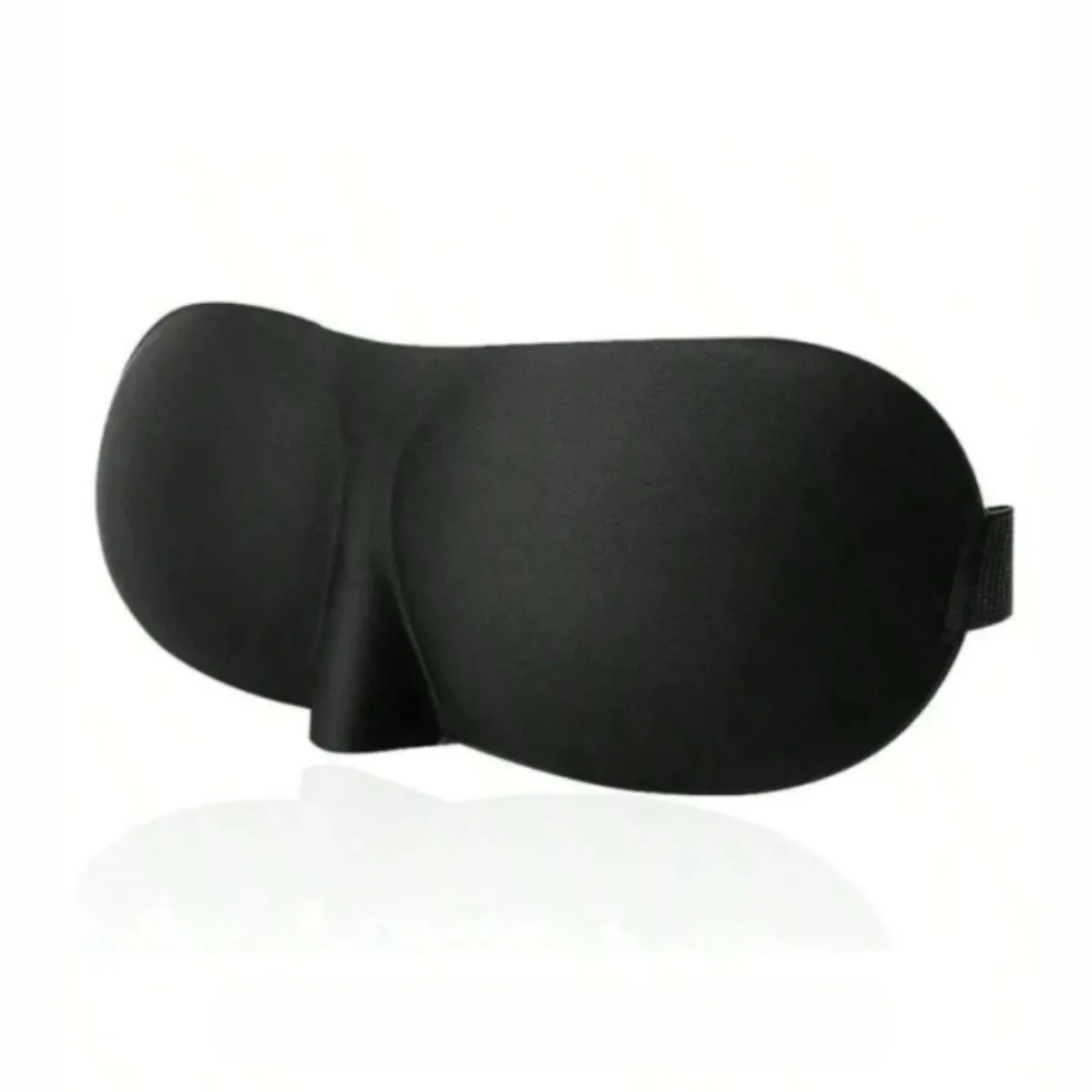 

3D-маска для сна с контурной формой и защитой от света, ультрамягкая маска для глаз с ремешком для носа, дышащая, для путешествий, йоги, дома и отдыха