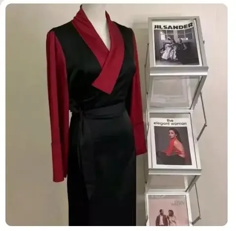 الملابس التبتية الجديدة تنورة بولا على الطراز العرقي الصيني التقليدي من Xizang