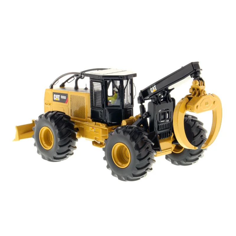 

Collectible Diecast Model 1:50 Scale CAT 555D Log Harvester Wood Handling Engineering Machinery Vehicle Alloy Model DM 85932