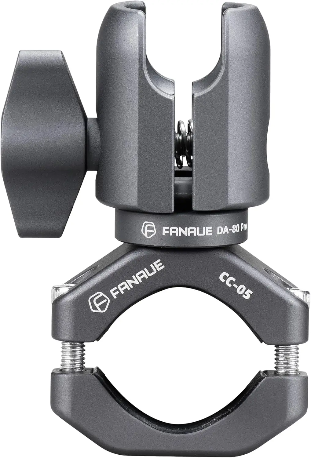 

Universal Single Socket Arm with Handlebar Clamp for 0.87-1.26" Rails, Compatible with 1" Ball Mounts & Phone Holders