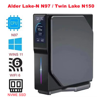 SZBOX Alder Lake-N N97 / Twin Lake N150 MINI PC WINS 11 DDR4 3200M M.2 NVME SSD WIFI 6 BT 5.2 4K@60Hz HD 12V 4A PK N100 Mini pC