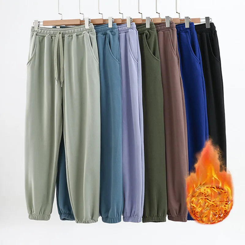 

XL-3XL женские домашние брюки новые утепленные теплые спальные брюки женские бархатные утепленные пижамные брюки флисовые пижамы Pantalon