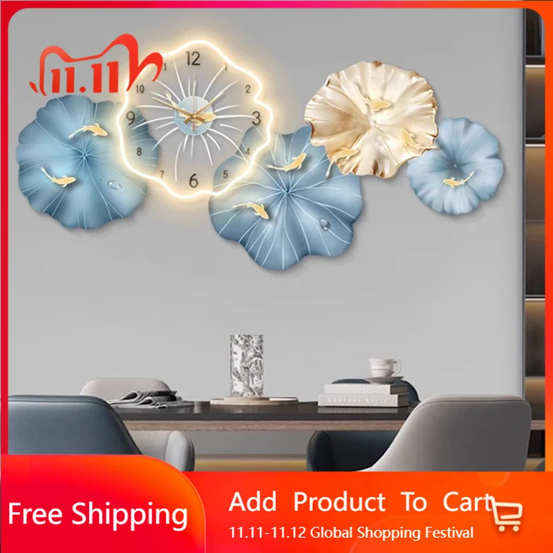 Led Digital Wall Cl… - image