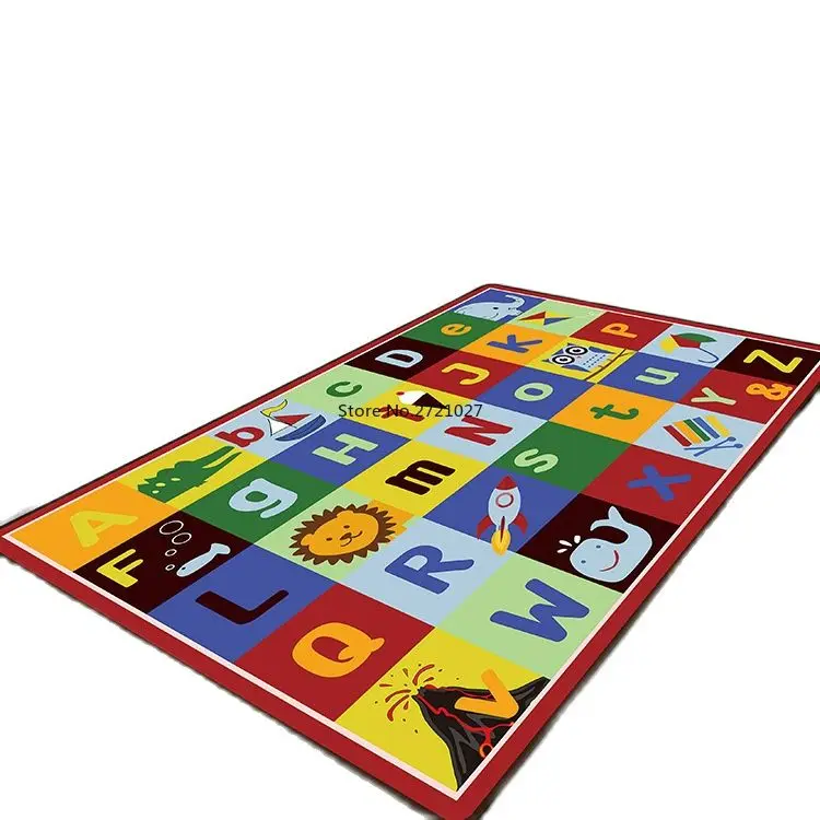 

Living Room Carpet, Bedside Carpet, Children's Carpet, Kindergarten Crawling Carpet Floor Mat, Machine Washable Custom Floor Mat