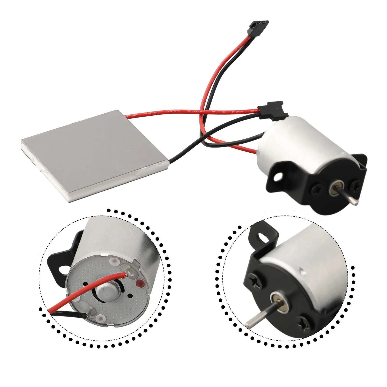 Essential Replacement Kit for Fireplace Fan Motor & Power Generation Film Restore Heat Distribution in your Fireplace