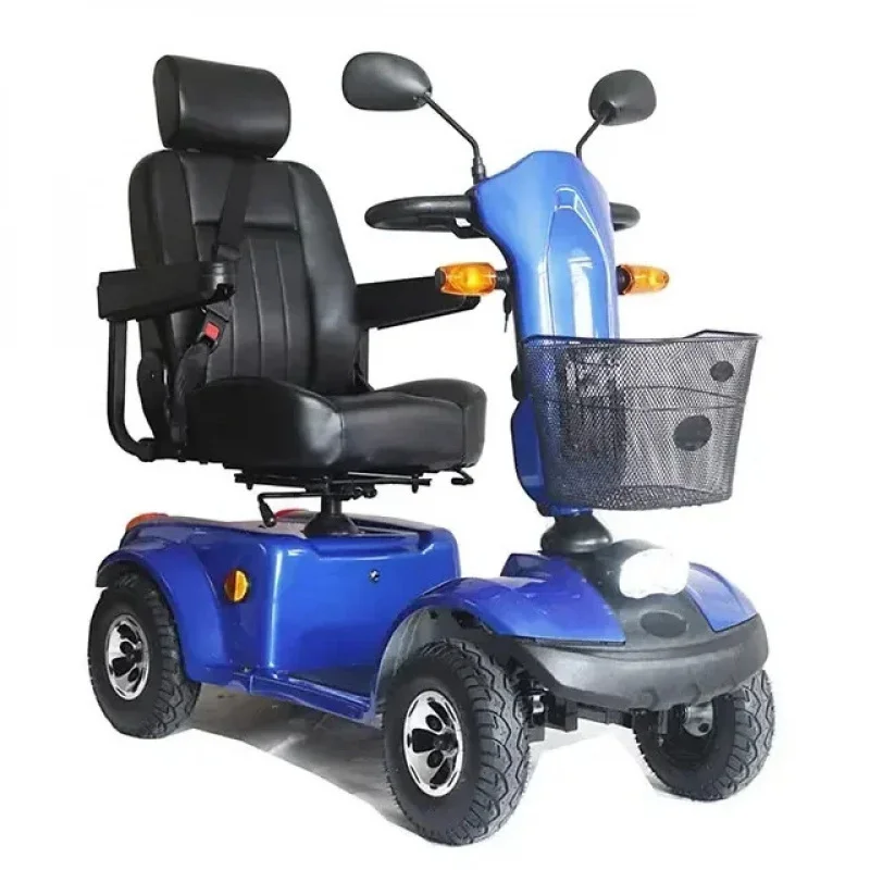Factory Hot Selling 40-60km Mobility Scooters Electric Foldle Light Weight Elderly With Comfortle Single Seat