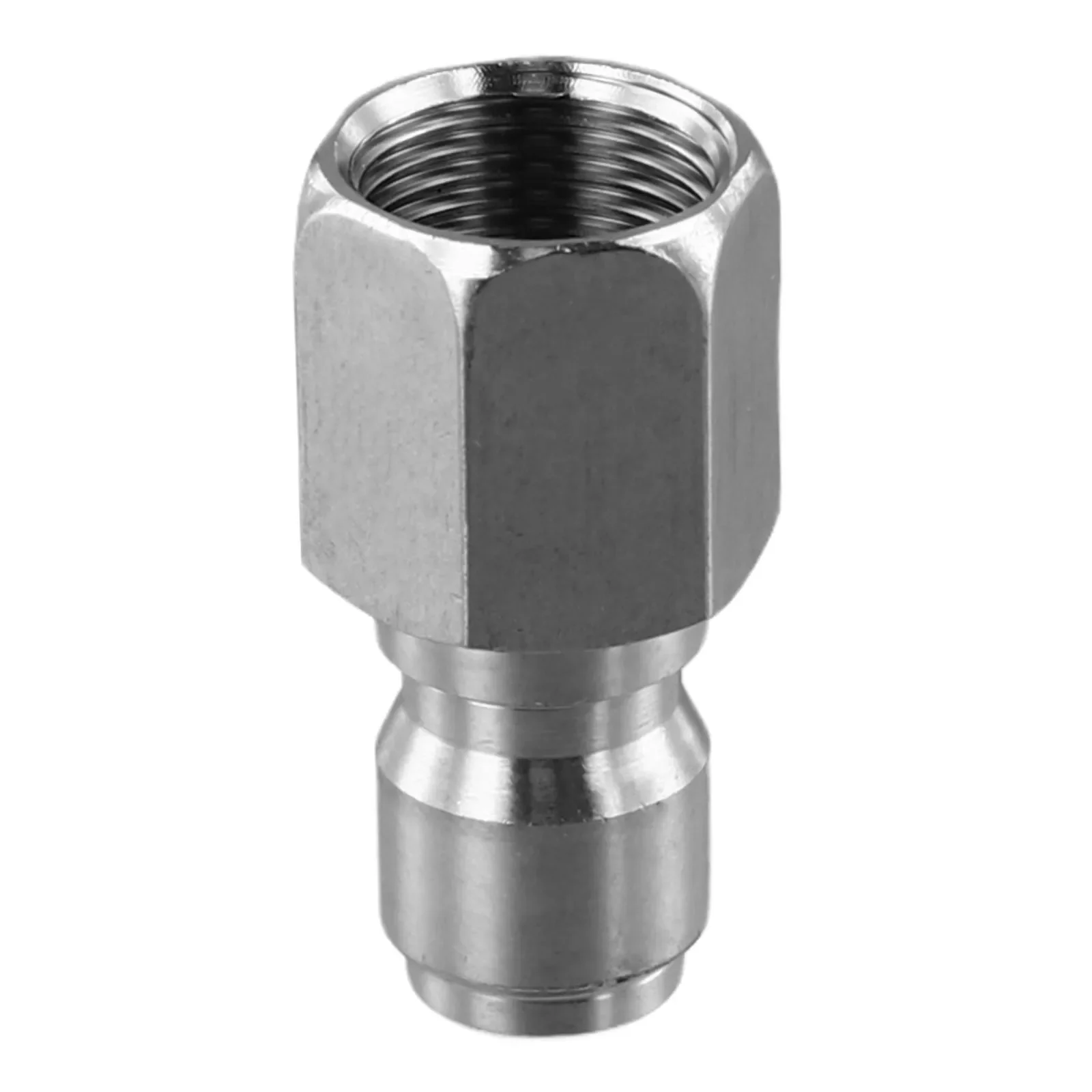 

High Pressure Washer Car Washer Snow Foam Lance Foam Nozzle Adapter Connector 3/8" Quick Release Plug Fitting G3/8 Male