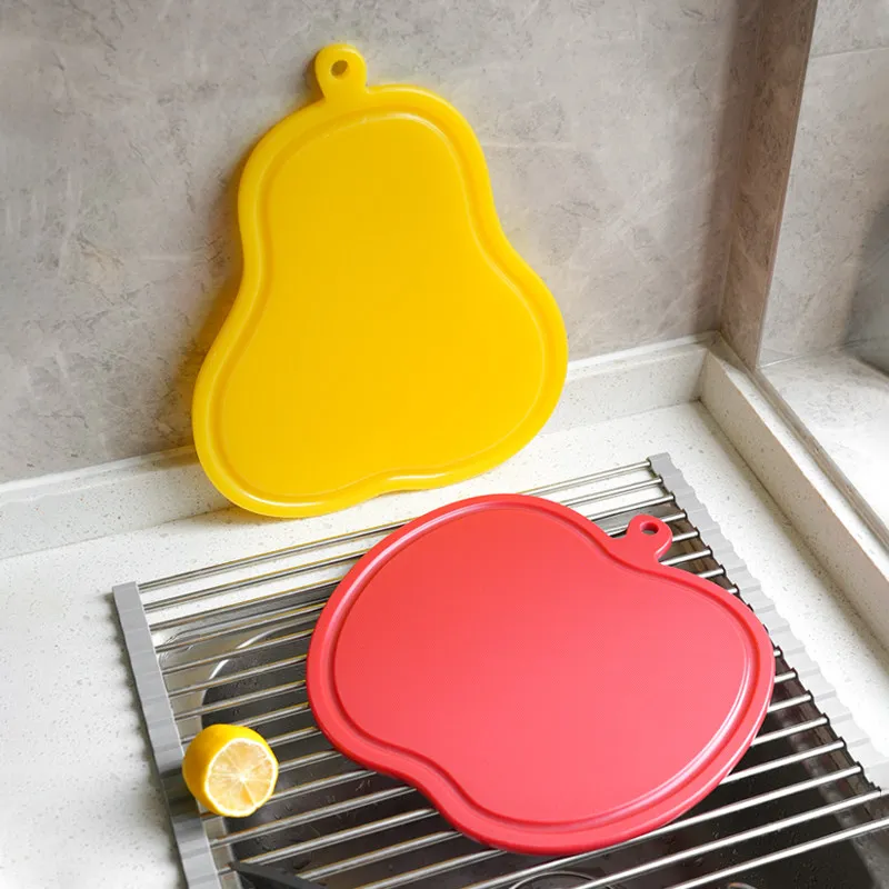Dopamine Coded Cutting Board Food-Grade PE Anti-Bacterial Chopping Mat Creative Kitchen Board for Vegetable Fruit Chopping Board