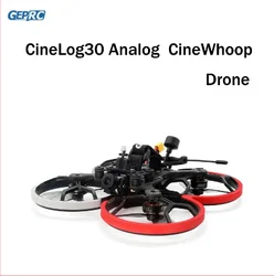 GEPRC Cinebot30 Analog 4S 6S Ultralight FPV Racing Drone TBS Nano RX / Caddx Ratel 2 GEP-F722-45A AlO V2 for RC FPV Quadcopter