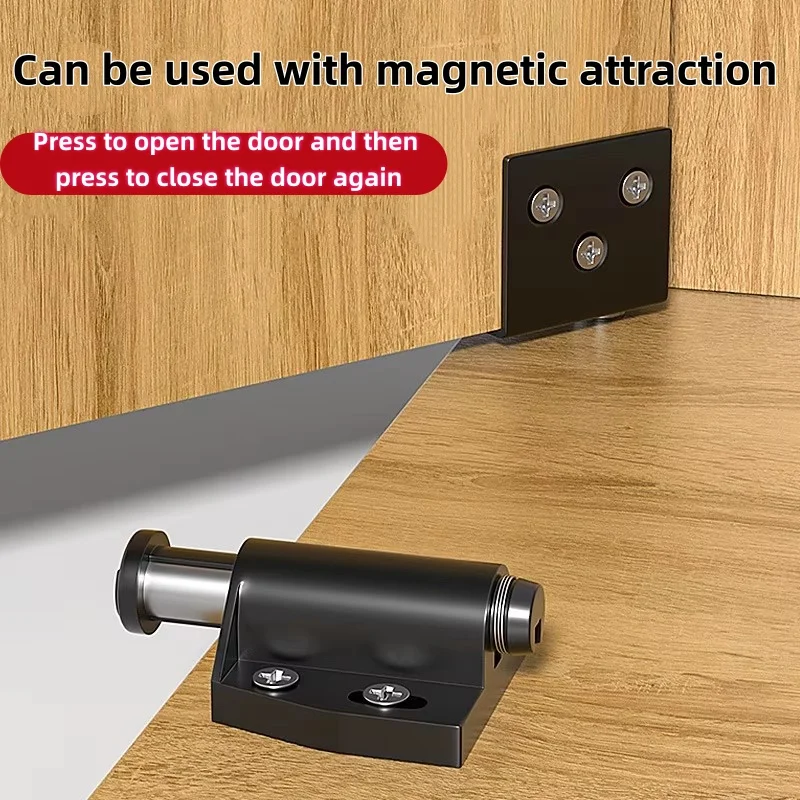 Heaven and earth rotating shaft cabinet door upper and lower hinges hidden CT corner code wooden  Iron box fire hydrant shaft
