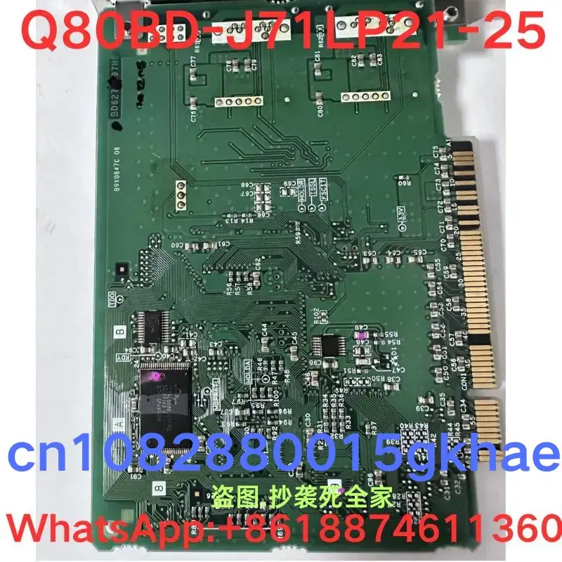 การทดสอบมือสองโอเค Q80BD-J71LP21-25โมดูลการสื่อสาร