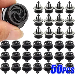 10/30/50PCS Car Door Panel Snaps Rivet Clip Plastic Door Panel Clips for Audi A4 B6 B7 S4 RS4 Volkswagen Caddy Golf Jetta Passat