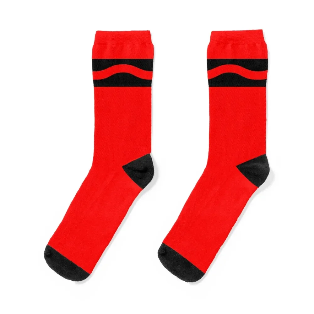 

Red Crayon Socks sports and leisure cycling Crossfit floor Men's Socks Luxury Women's