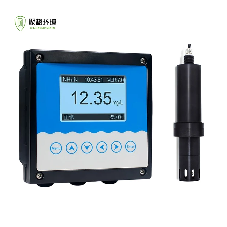 Analizador de medidor de nitrato en línea, Sensor NH4 NO3 personalizable para agua y aguas residuales, soporte OEM específico por la industria