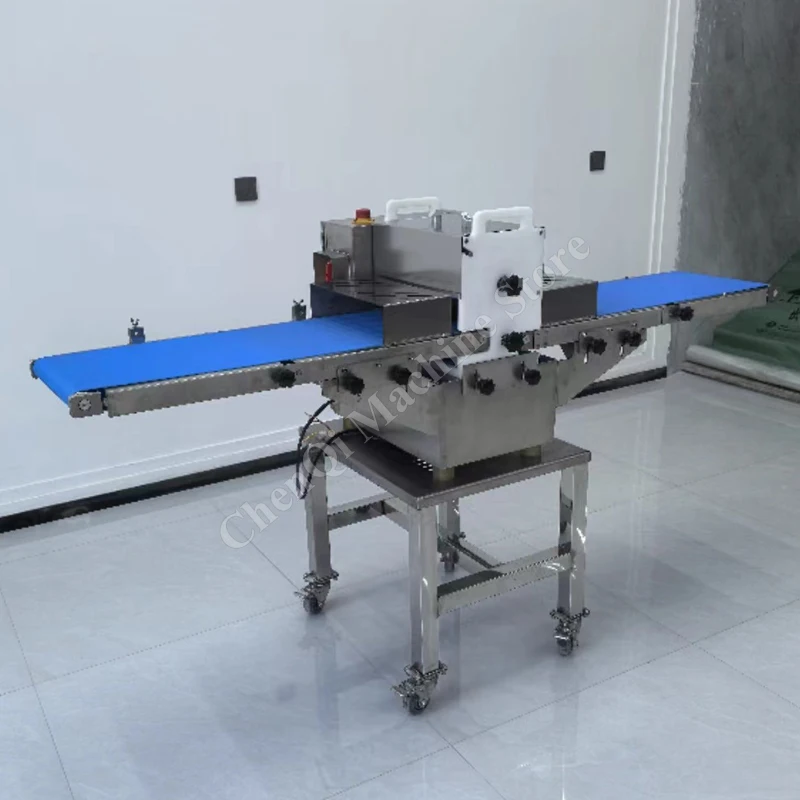 Vleessnijmachine Commerciële Volautomatische Bevroren Kip Eend Vis Snijmachine Varkensvlees Rundvlees Snijmachine Vleessnijmachine