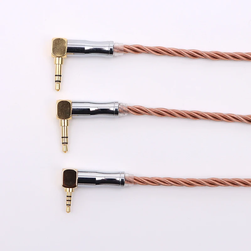 ivipQ-230 5N OCC L Type 2.5mm 3.5mm 4.4mm 6.35mm 4PIN XLR Plug To 2.5mm/3.5mm/4.4mm Female Conversion Cable