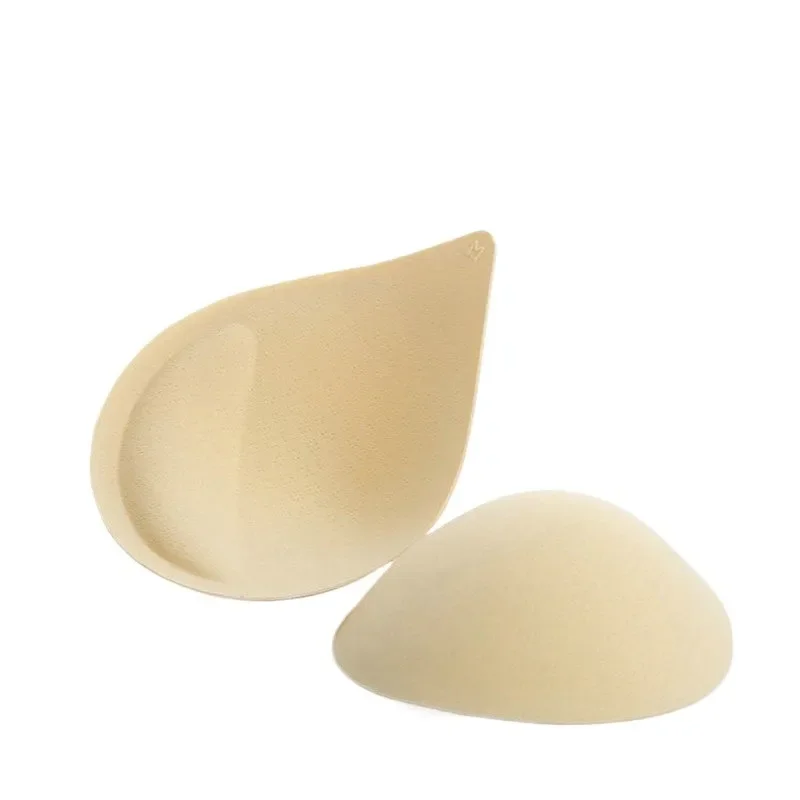 10 paar latex katoenen borstkompres Snoep naadloos ondergoed gevoerd met druppelvormig borstkompres