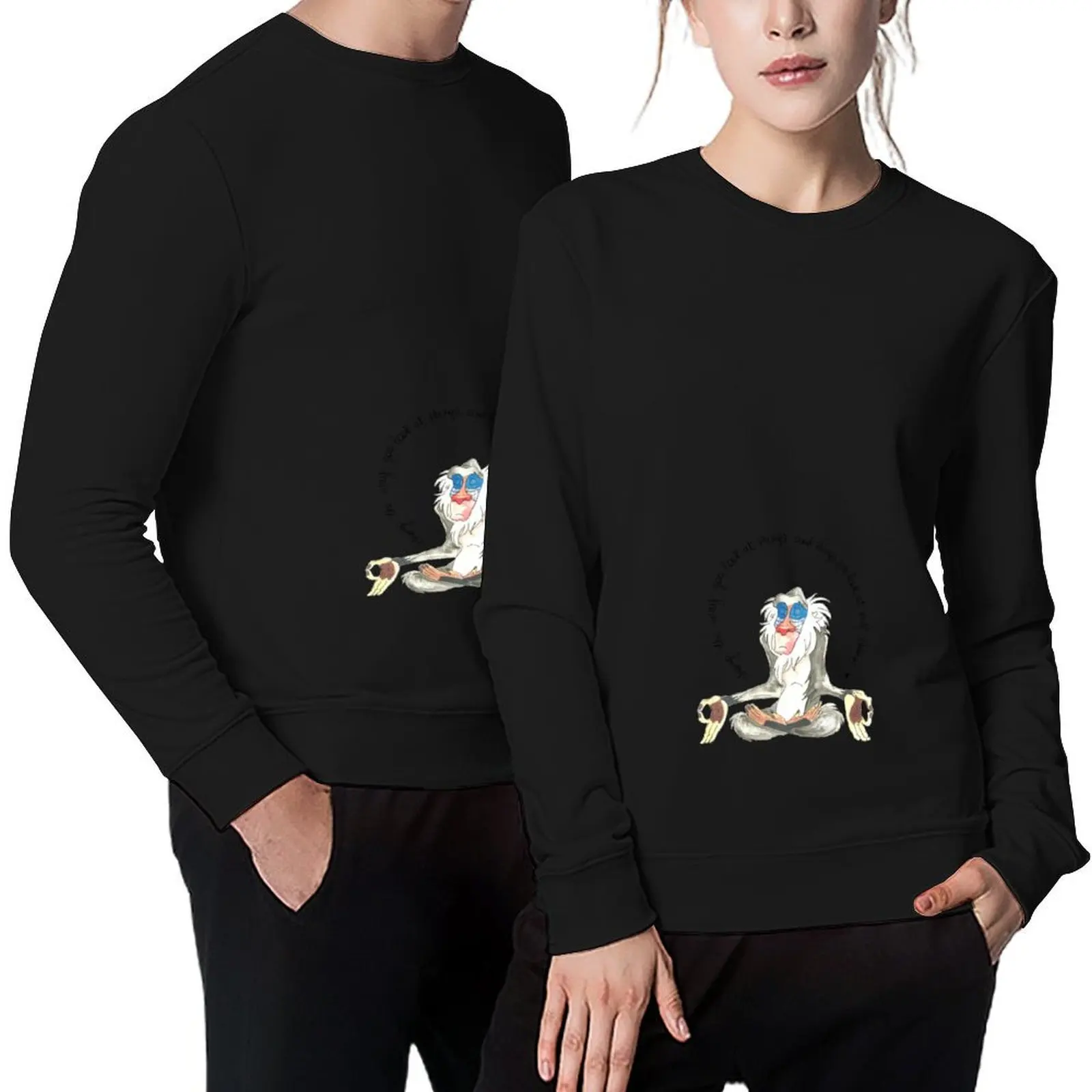 

Wise Rafiki Pullover anime clothes korean style clothes men wear korean clothes anime sweatshirt