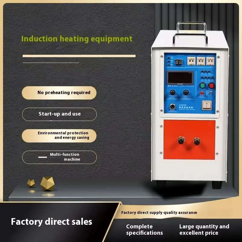 220V Small High Frequency Induction Heating Equipment Tool Welding Machine High Frequency Heating Power Supply
