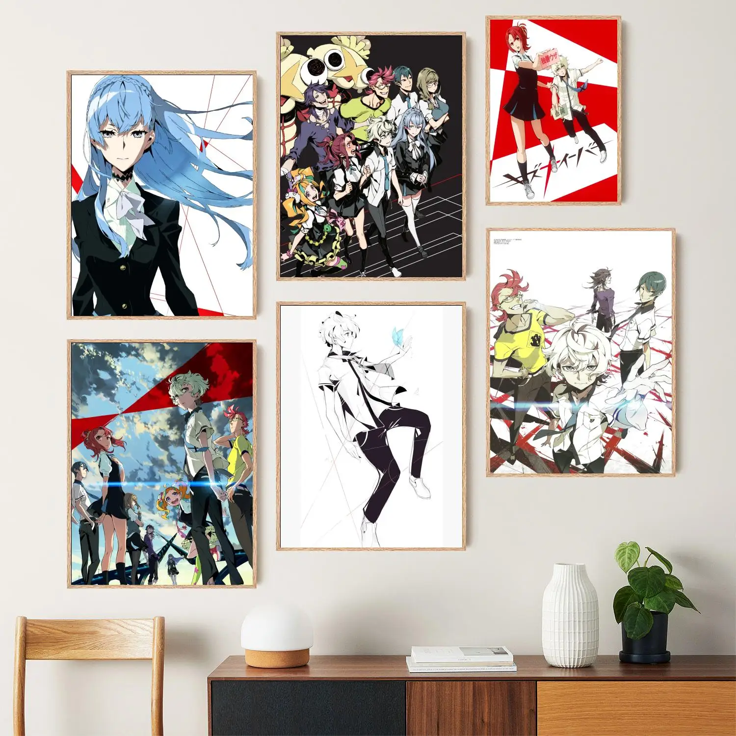 kiznaiver Canvas Art Poster and Wall Art, Picture Print, Modern Family Bedroom Decor