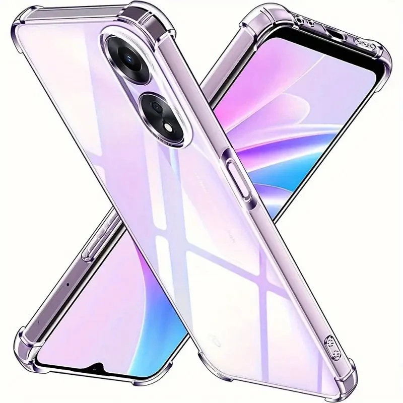 Objektivschutz Transparente Handyhülle für Oppo Reno 13 12 11 10 A5 A3 Pro 5G 13F 12F 11F A60 A79 A98 A78 A38 Find X8 Clear Cover