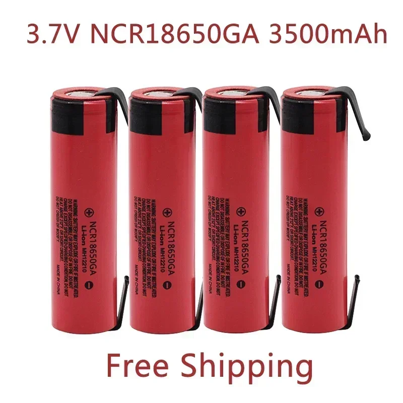 18650 Rechargeable Battery 3.7V 3500mAh 35A High-Drain – Li-ion for Flashlights, Vapes & High-Power Devices