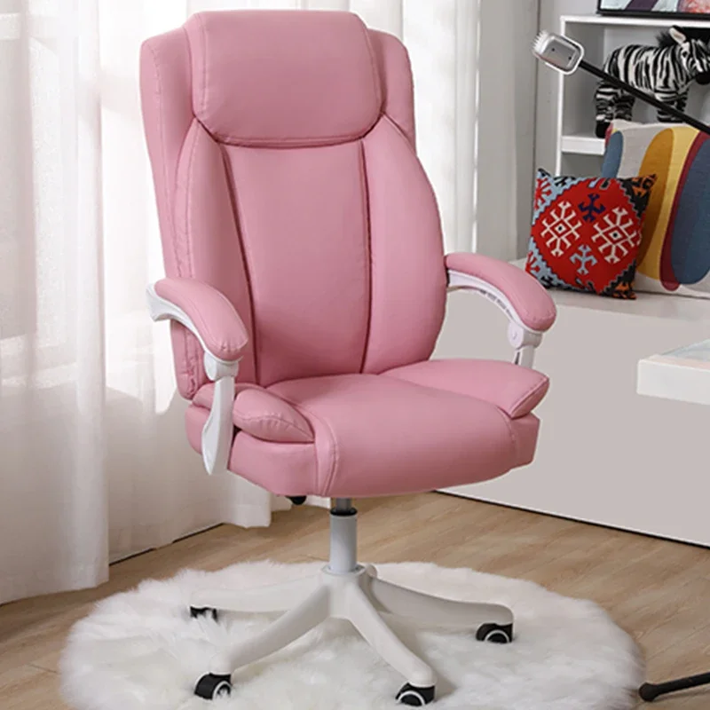 

Computer Backrest Swivel Gamer Wheels Comfortable Office Chairs Living Room Work Armchairs Height Adjustable Sillas De Oficina