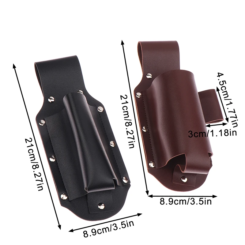 PU Leather Beer Bottle Waist Holster Portable Beer Belt BagOutdoor Drink Bottle Case Cover Waist Hanging Style Beer Belt Bag