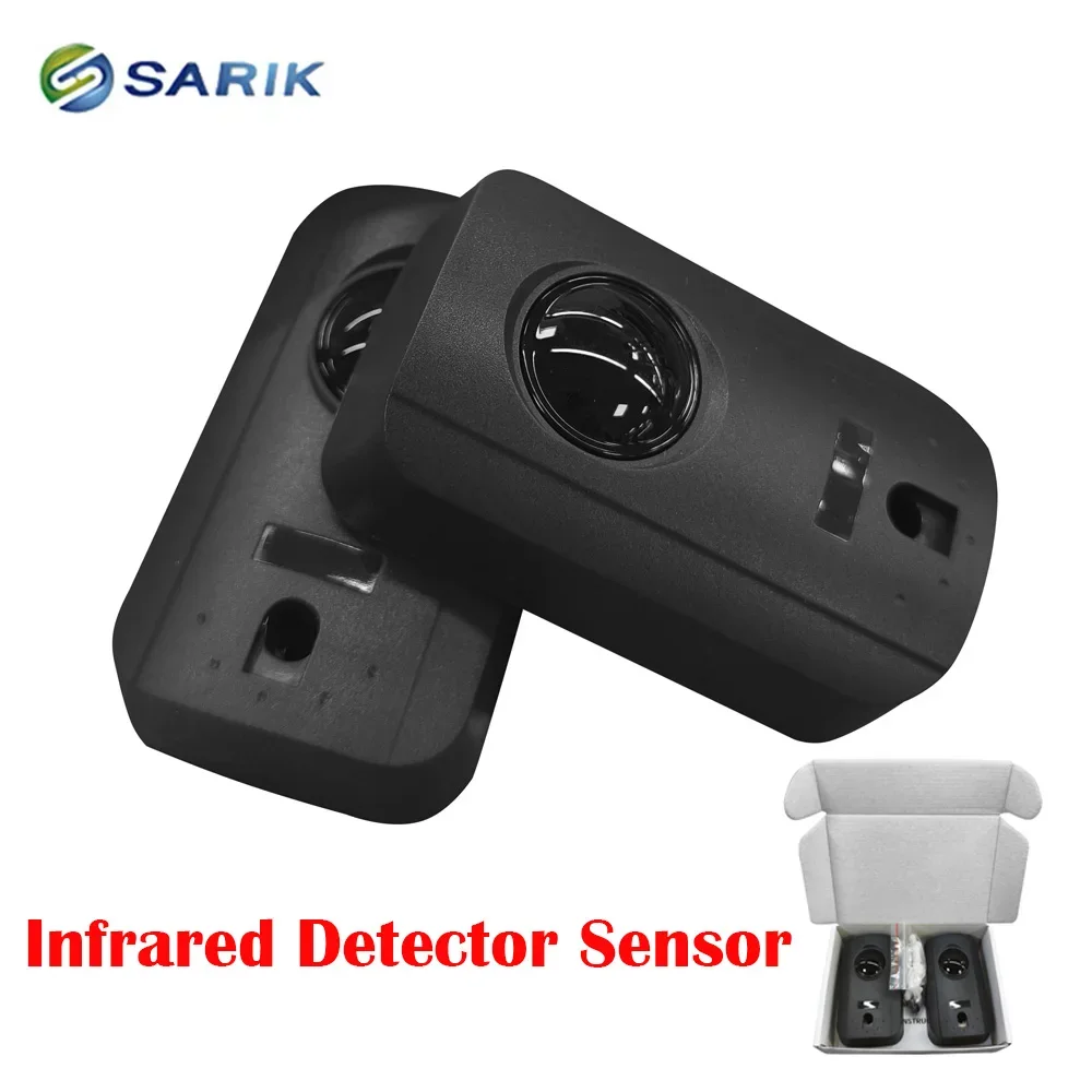 

Photocell Beam Sensor for Automatic Door Control Reflector Infrared Beam Detection Safety Protection Alarm System