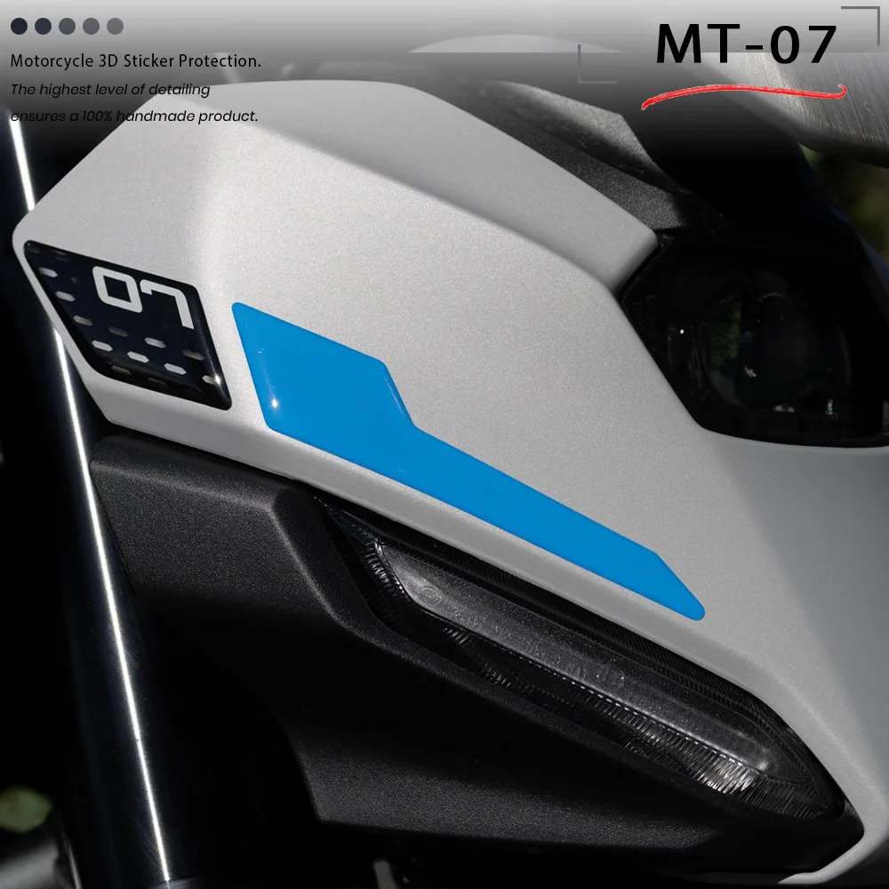 

Для MT 07 MT07 MT-07 2025 3D наклейка-деколь на переднее крыло мотоцикла