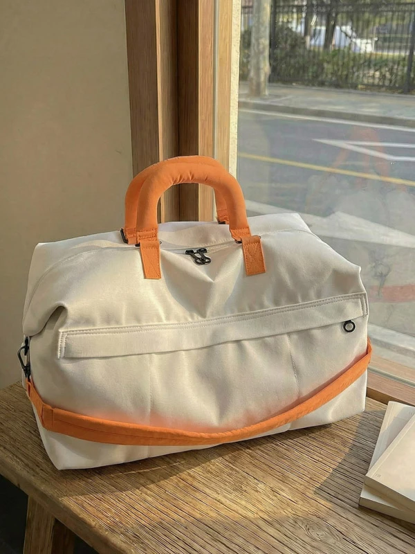 旅行レジャー男性女性軽量大容量フィットネスバッグウェットとドライの分離カジュアル荷物収納バッグナイロン素材