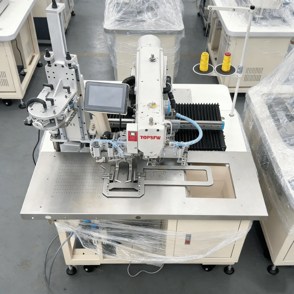 ATV&UTVAutomatic Coin Pocket Setting Machine Especially for Jeans Factory  Pocket Settier for Small Size Pocket in Garment Facto