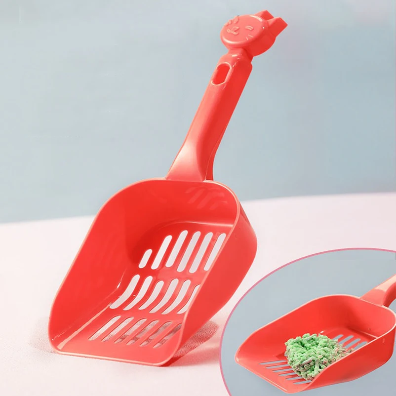 New Style High Value Cat Litter Sifter Horizontal Grip Design Durable Litter Shovel for Cat Litter Box Cleaning