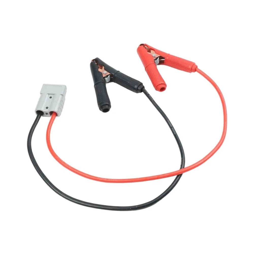 50A 12V 24V Battery For Alligator Clip Connector with Flame-Retardant PC Housing for Industrial and Mobile Power Systems
