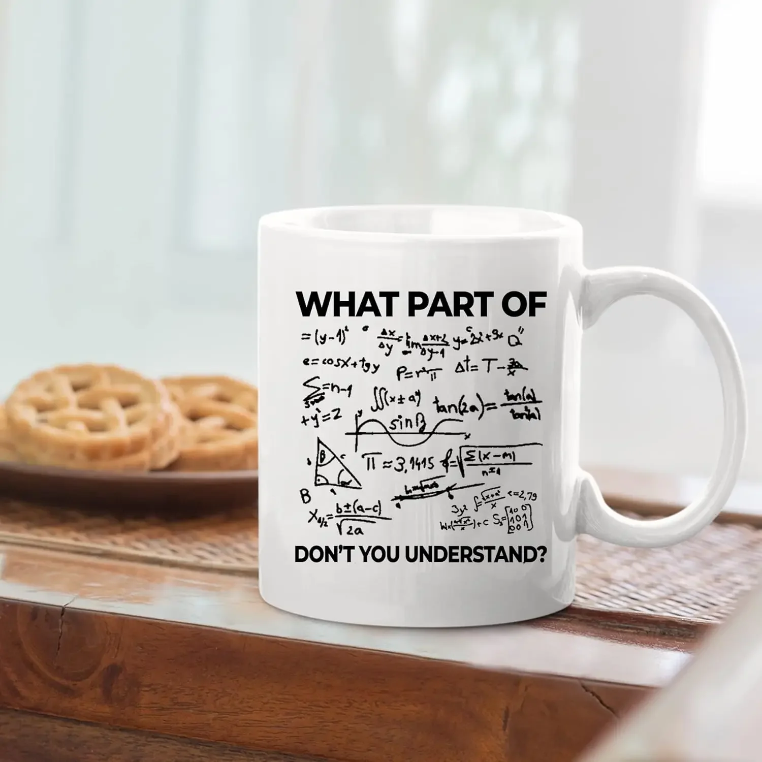 What part of an engineer's gift you don't understand Funny irony Novelty Drinkware Ceramic mug White coffee mug 320ML