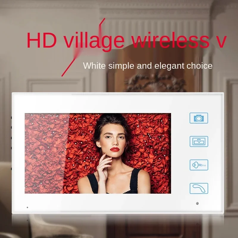 7 "WiFi ไร้สายสมาร์ทวิดีโออินเตอร์คอม1200TVL กล้องหน้าประตูบ้านวิดีโอระบบรักษาความปลอดภัย