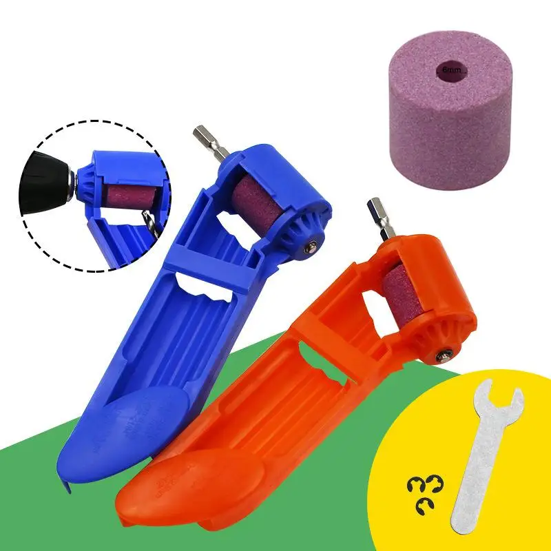 2.0-12.5mm 1 Set Grinding Wheel Drill Bit Sharpener Hand Tools Nail Drill Bits Set Sharpener For Step Drill  Accessories